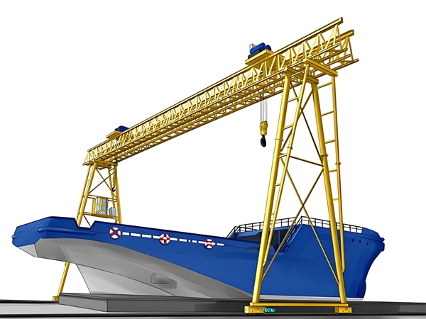 辽宁大连造船门式起重机厂家船用龙门吊的定制要点